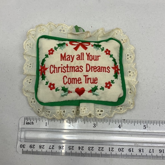 3.5-4” vintage RUSS pillow Christmas tree ornament decoration - Picture 4 of 14